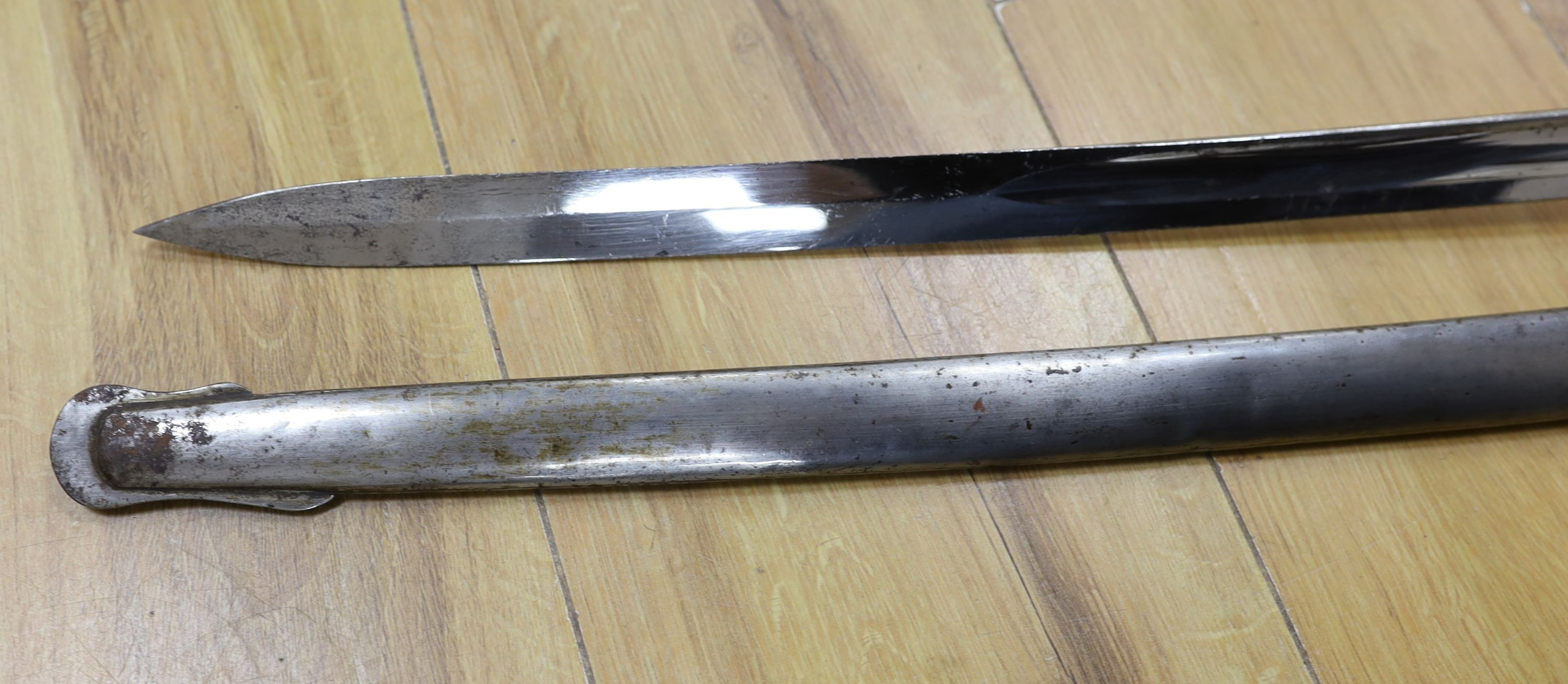 Two late 19th century cavalry sabres